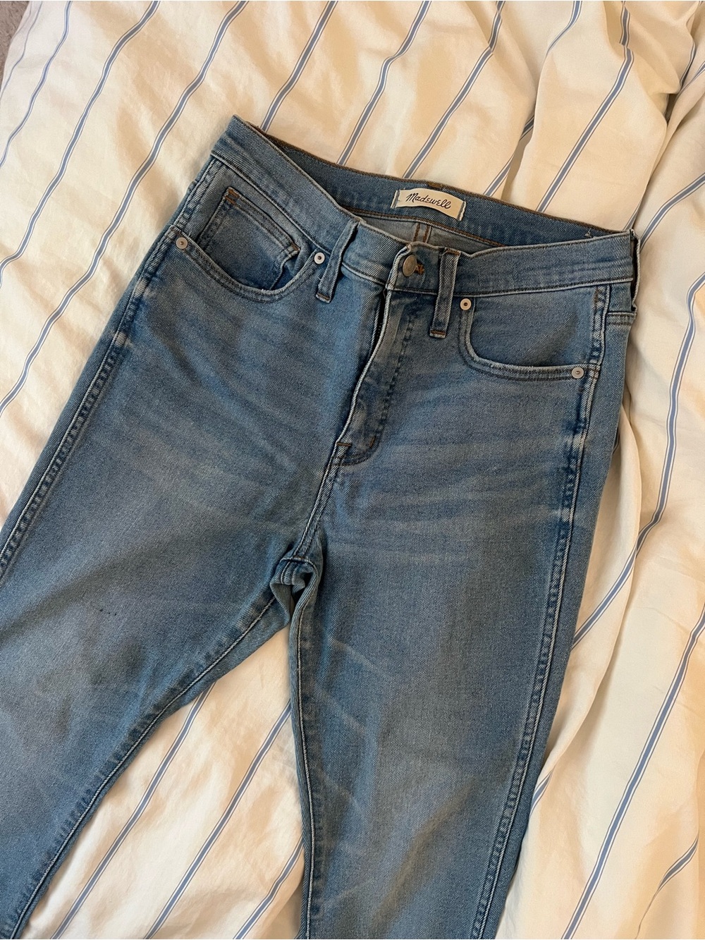 madewell high-rise skinny crop